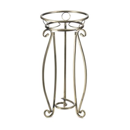 Flower stand 62x28 cm gold