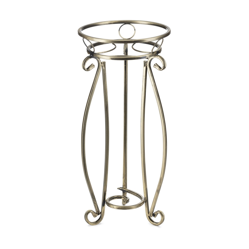 Flower stand 62x28 cm gold