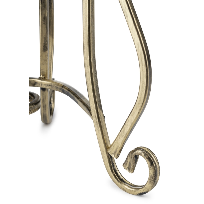Flower stand 62x28 cm gold