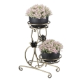 Flower stand 64x54 cm gold