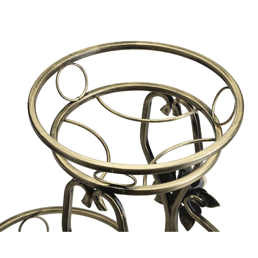Flower stand 64x54 cm gold