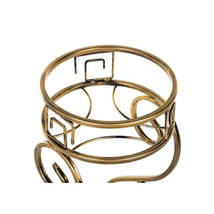 Flower stand 64x60 cm gold