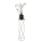 Flower stand 70x22,5 cm gold