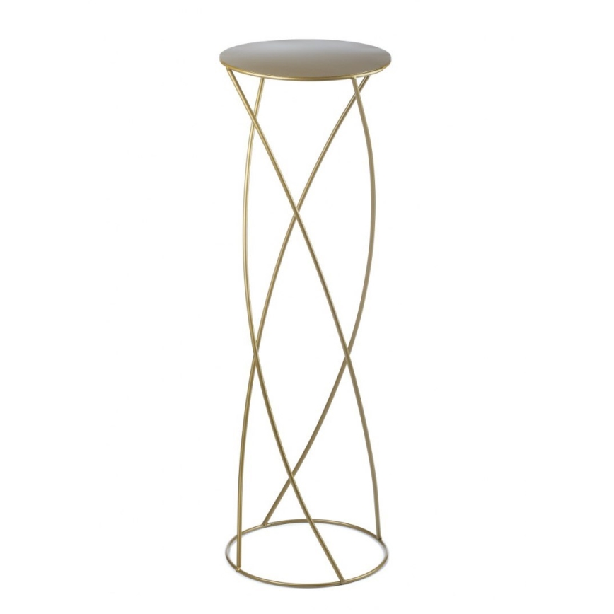 Flower stand 70x22,5 cm gold