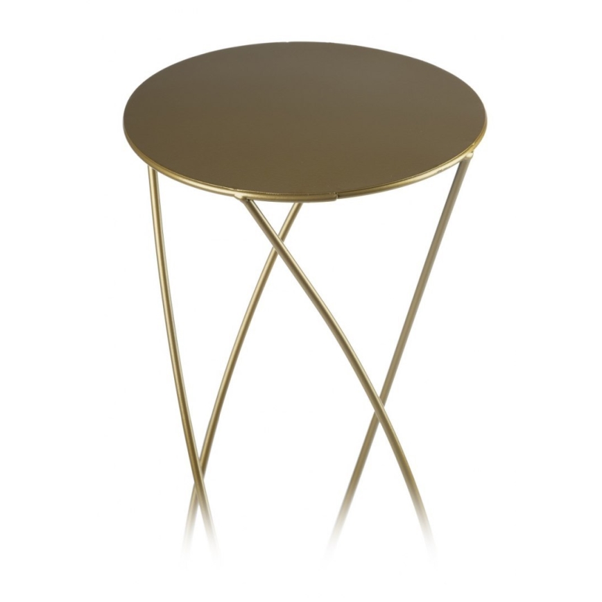 Flower stand 70x22,5 cm gold