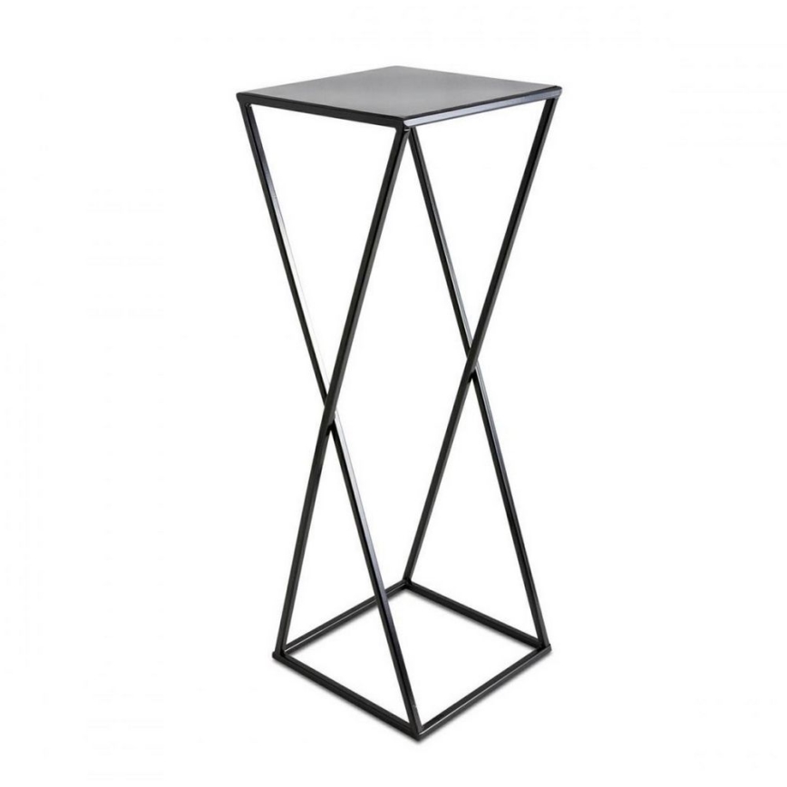 Flower stand 70x24 black