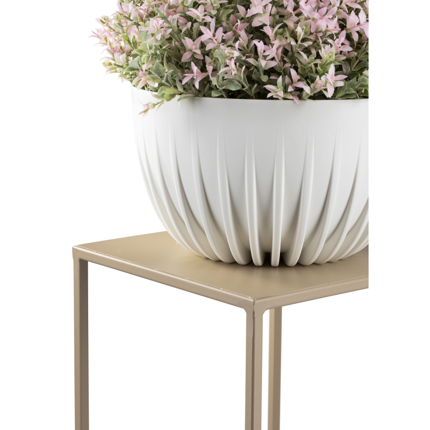 Flower stand 70x24 cm beige