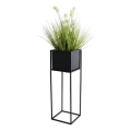 Flower stand 70x24 cm black