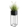 Flower stand 70x24 cm black
