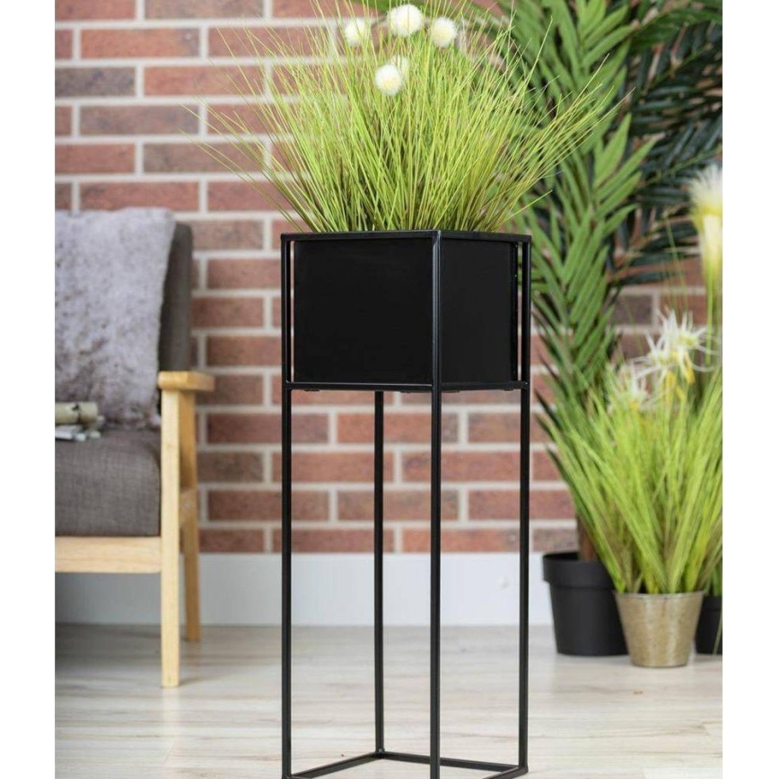Flower stand 70x24 cm black