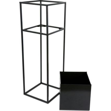 Flower stand 70x24 cm black