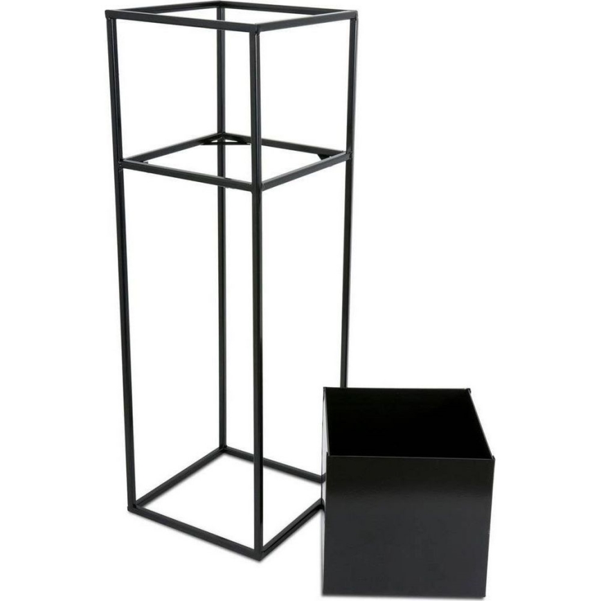 Flower stand 70x24 cm black