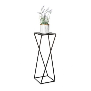 Flower stand 70x24 cm black