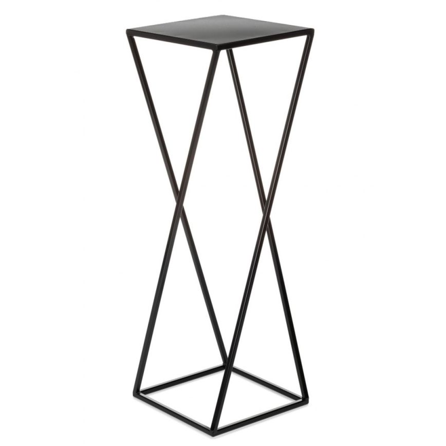 Flower stand 70x24 cm black
