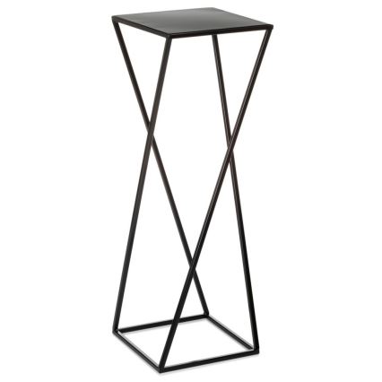 Flower stand 70x24 cm black