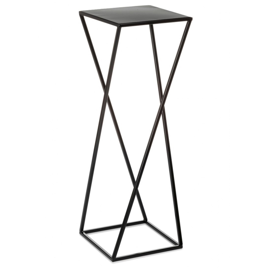Flower stand 70x24 cm black