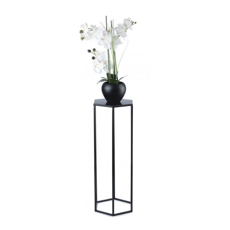 Flower stand 70x24 cm black