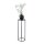 Flower stand 70x24 cm black