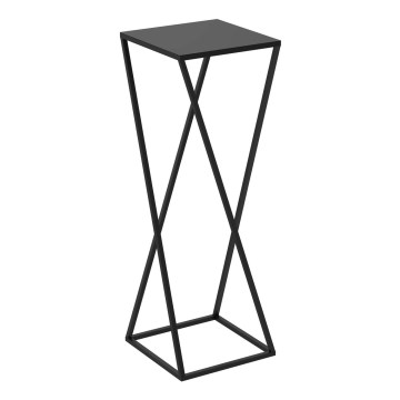 Flower stand 70x24 cm black
