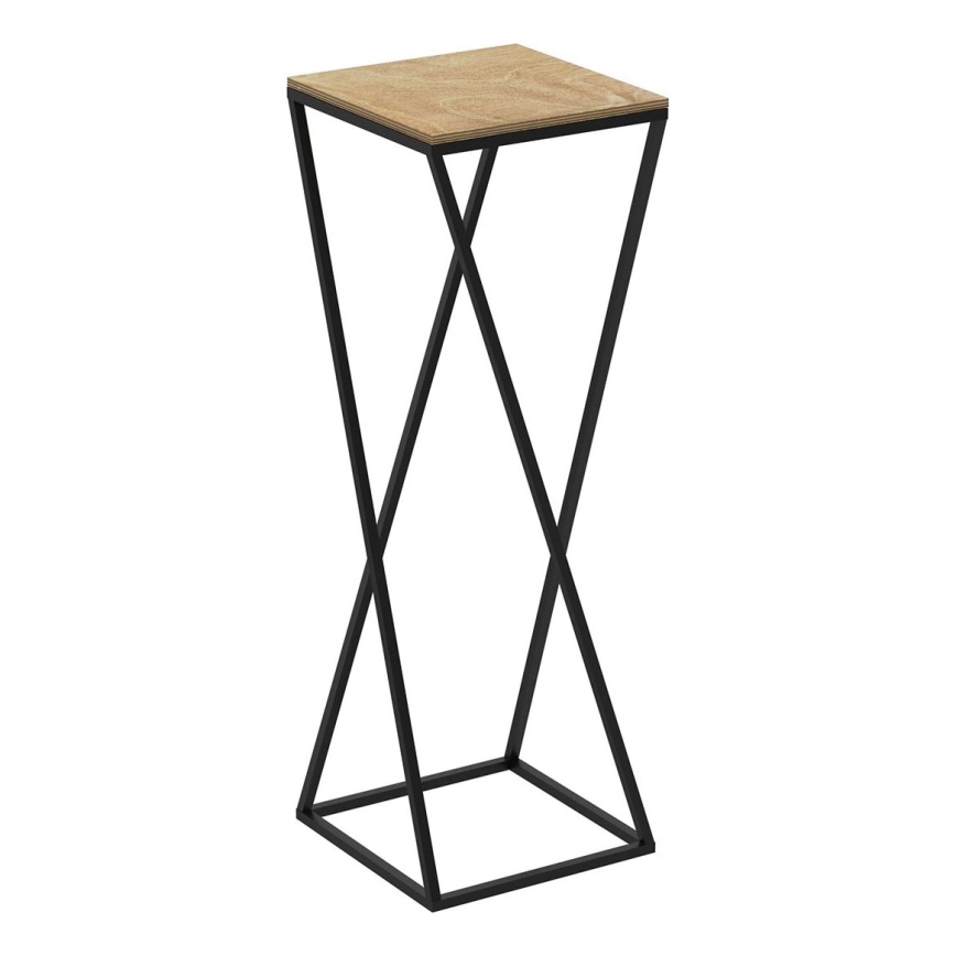 Flower stand 70x24 cm black