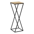 Flower stand 70x24 cm black