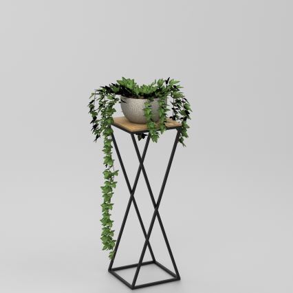 Flower stand 70x24 cm black