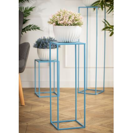 Flower stand 70x24 cm blue
