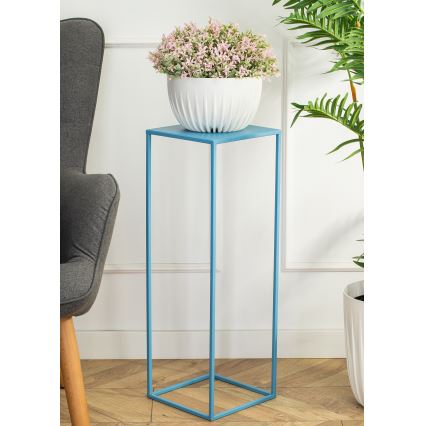 Flower stand 70x24 cm blue