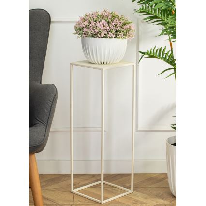 Flower stand 70x24 cm creamy