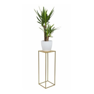 Flower stand 70x24 cm gold