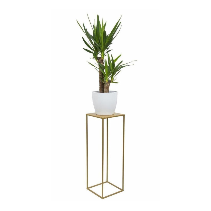 Flower stand 70x24 cm gold