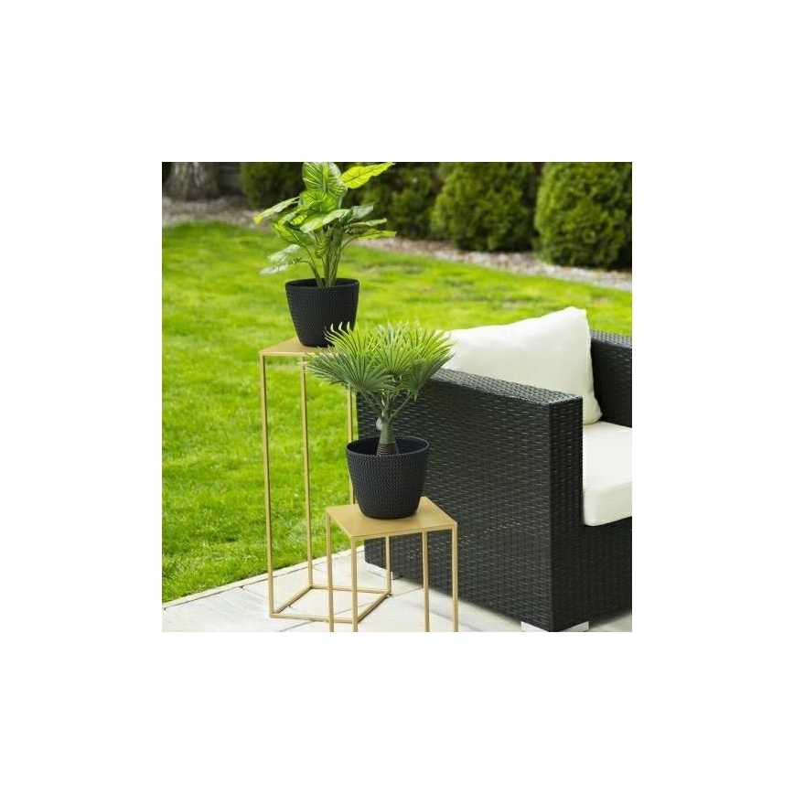 Flower stand 70x24 cm gold
