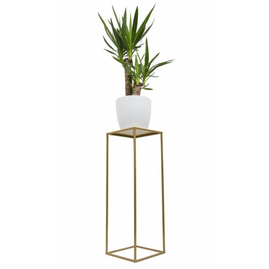 Flower stand 70x24 cm gold