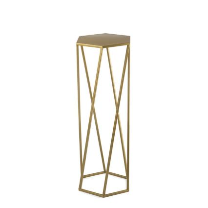 Flower stand 70x24 cm gold