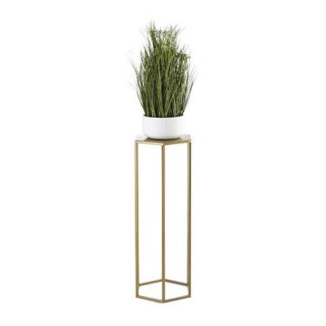 Flower stand 70x24 cm gold