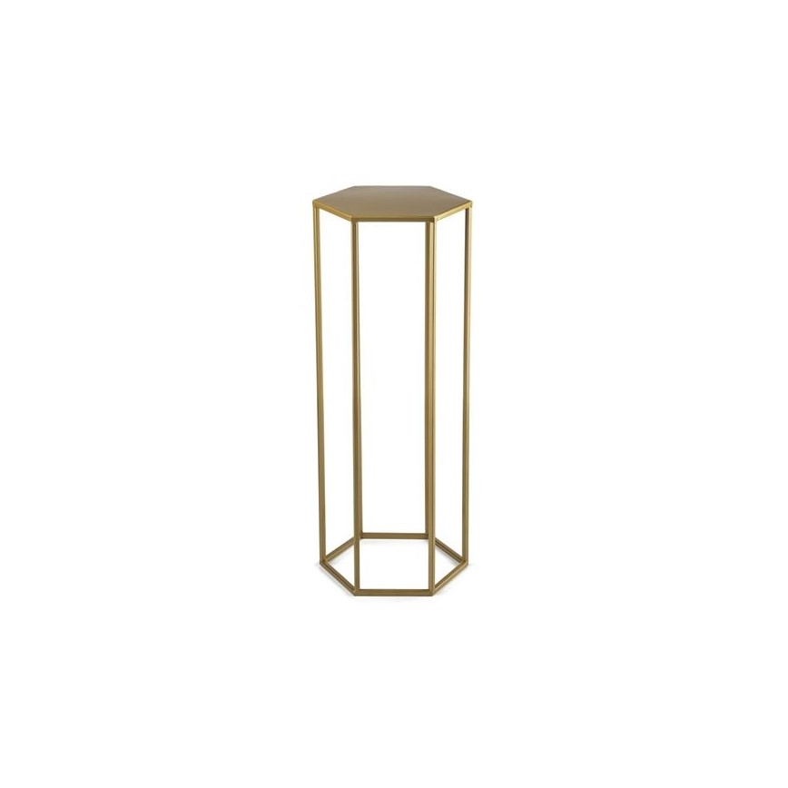 Flower stand 70x24 cm gold