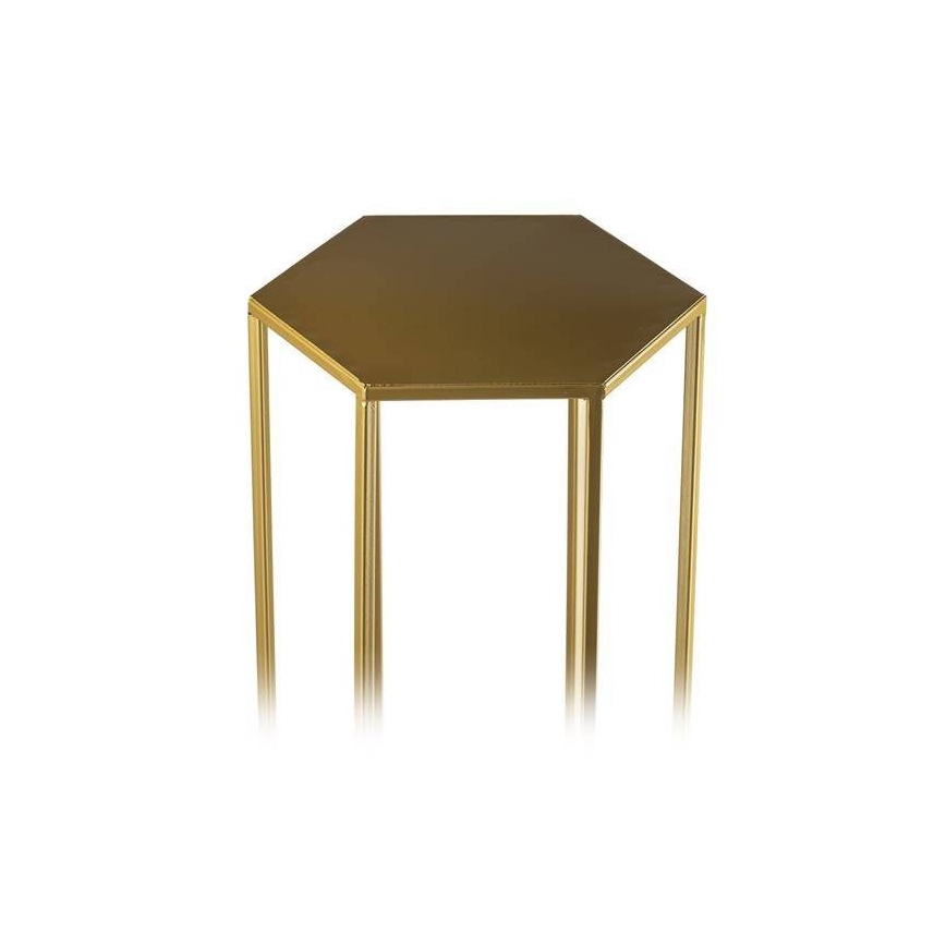 Flower stand 70x24 cm gold