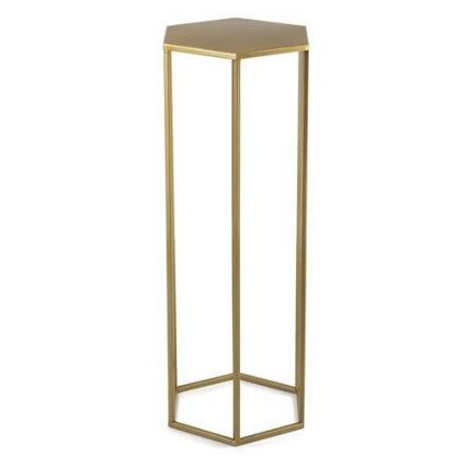 Flower stand 70x24 cm gold