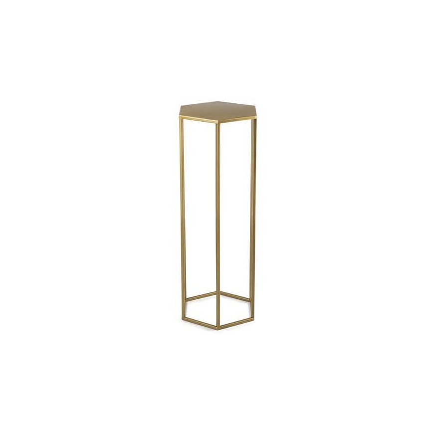 Flower stand 70x24 cm gold