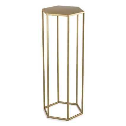 Flower stand 70x24 cm gold