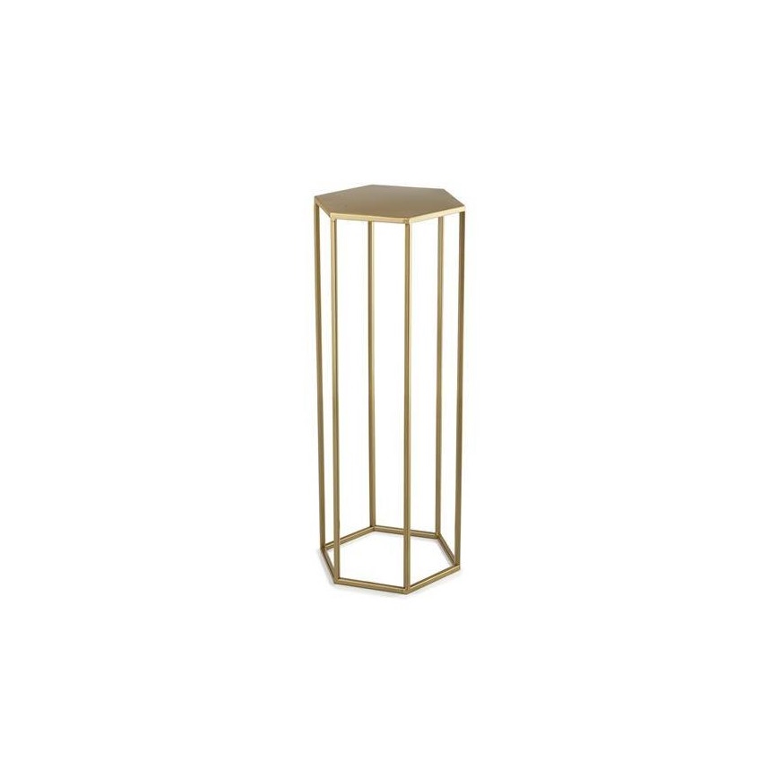 Flower stand 70x24 cm gold