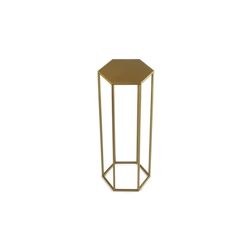 Flower stand 70x24 cm gold