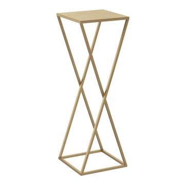 Flower stand 70x24 cm gold