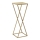 Flower stand 70x24 cm gold