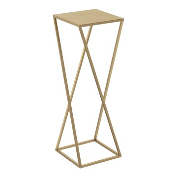 Flower stand 70x24 cm gold