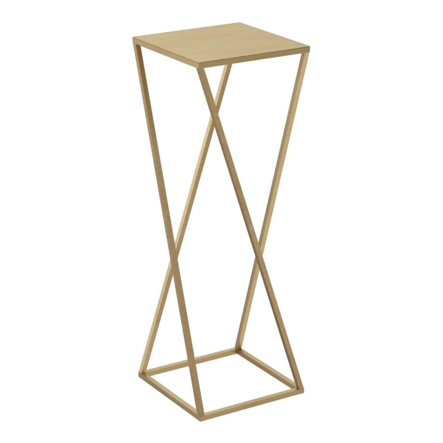 Flower stand 70x24 cm gold