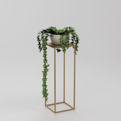 Flower stand 70x24 cm gold