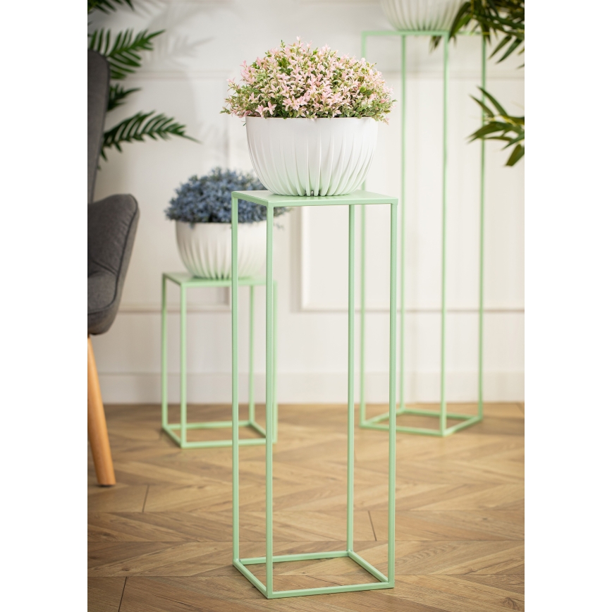 Flower stand 70x24 cm light green