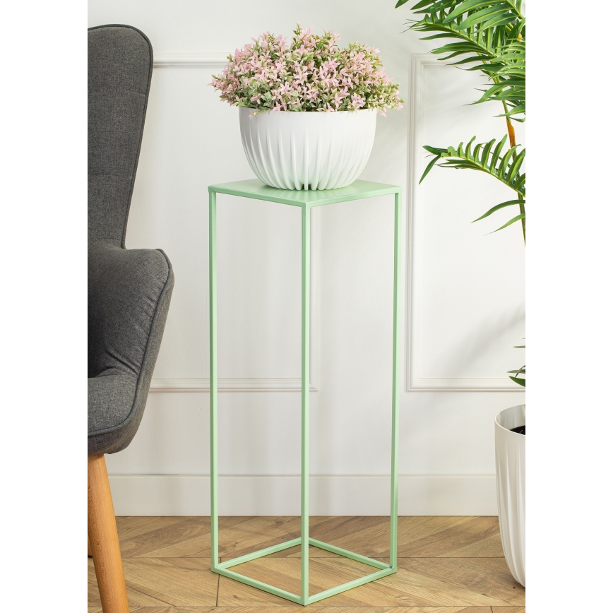 Flower stand 70x24 cm light green
