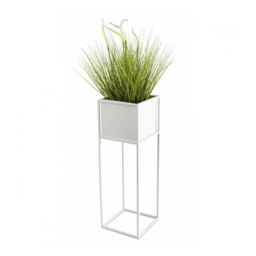Flower stand 70x24 cm white
